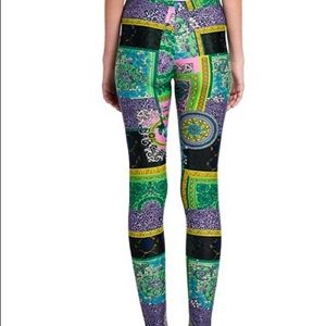 Versace Barraco Printed Tights